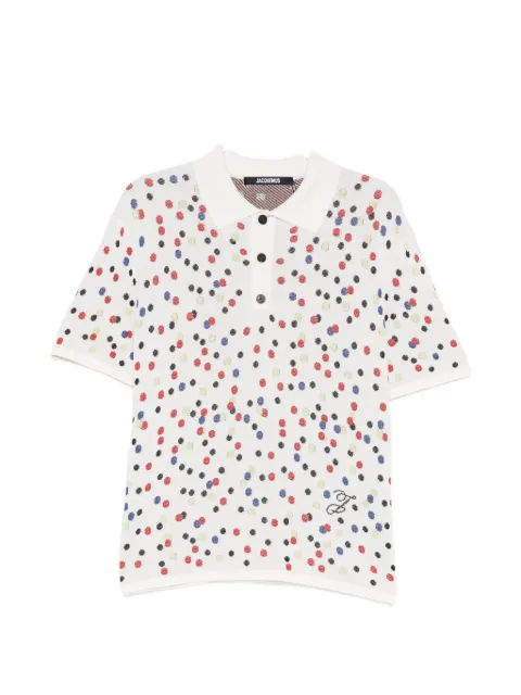 Jacquemus polka-dot polo shirt