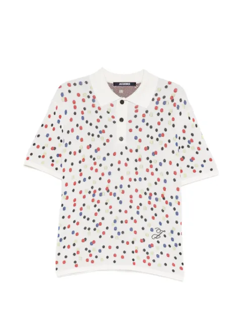 Jacquemus polo con motivo de lunares