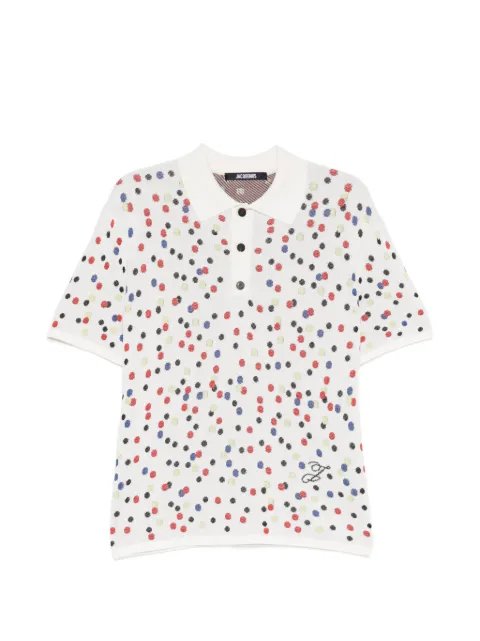 Jacquemus polo con motivo de lunares