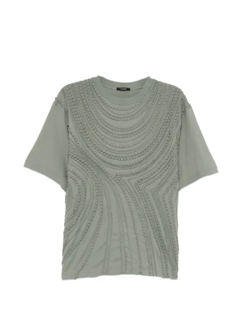 Taakk embroidered crew-neck T-shirt