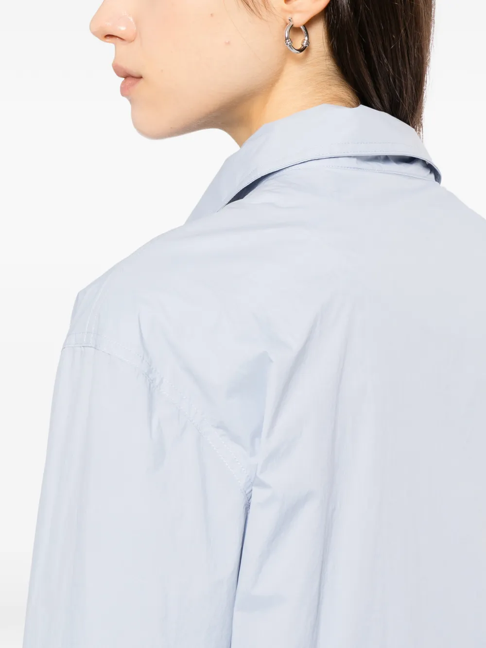 SPORT b. by agnès b. Jack met capuchon Blauw