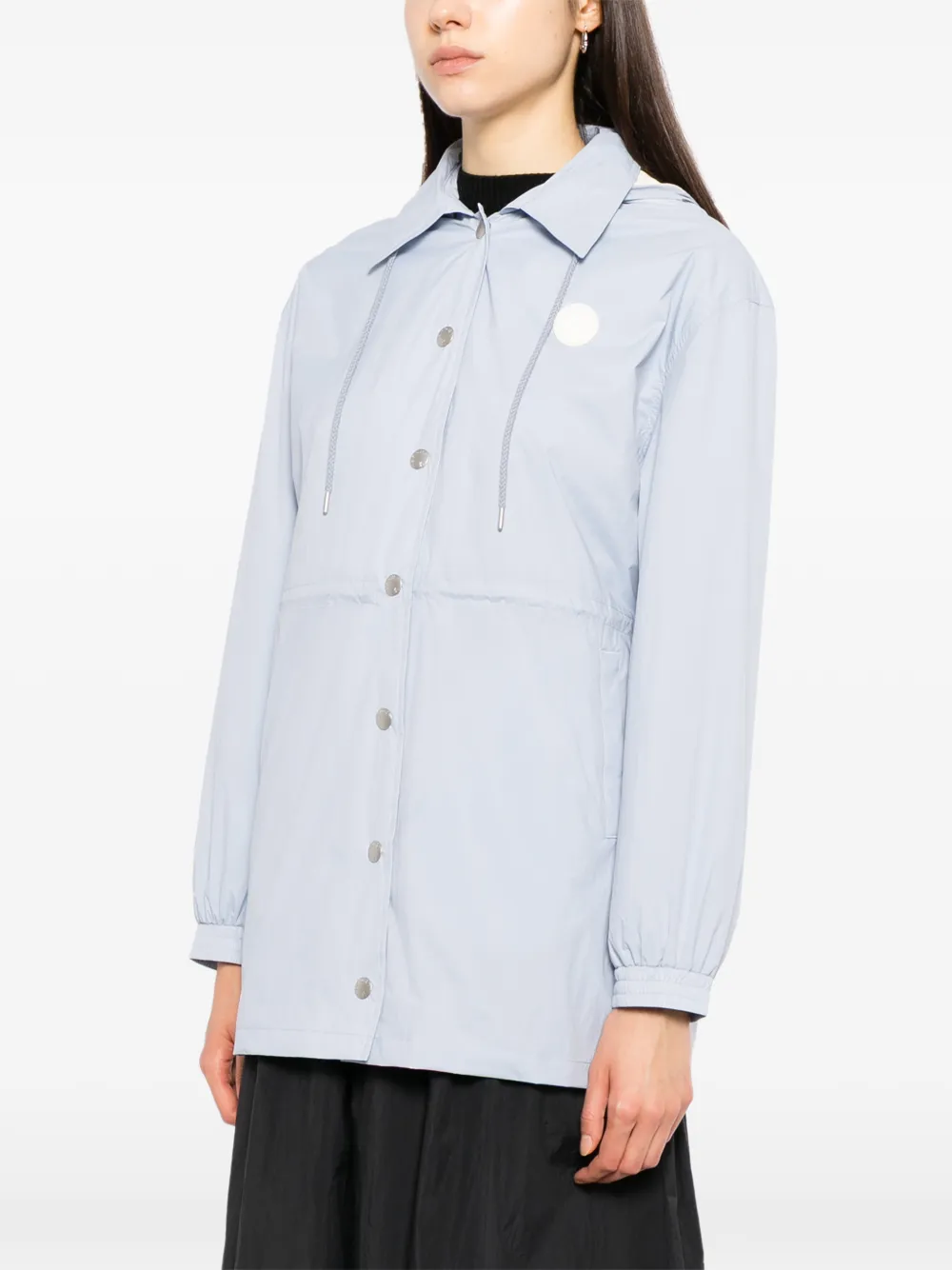 SPORT b. by agnès b. Jack met capuchon Blauw