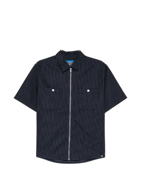 SPORT b. by agnès b. chest pocket striped shirt