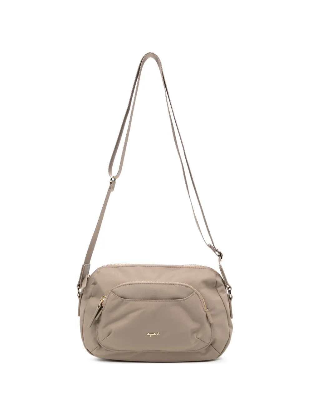 agnès b. logo-plaque crossbody bag