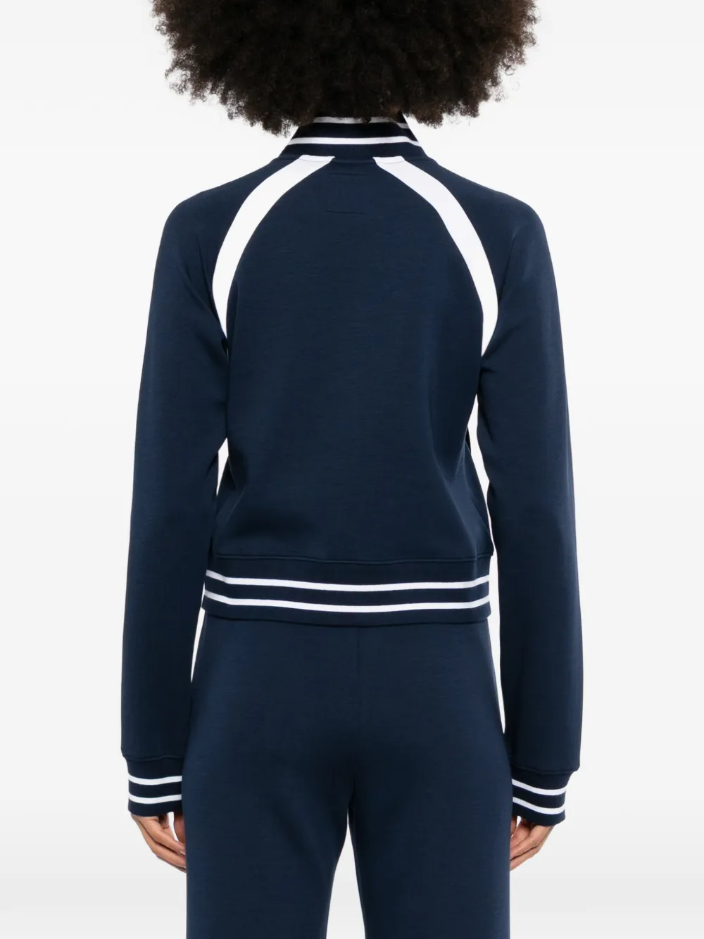 SPORT b. by agnès b. Jack met geborduurd logo Blauw