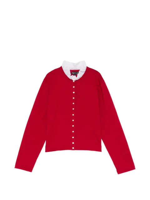 agnès b. snap-button cardigan