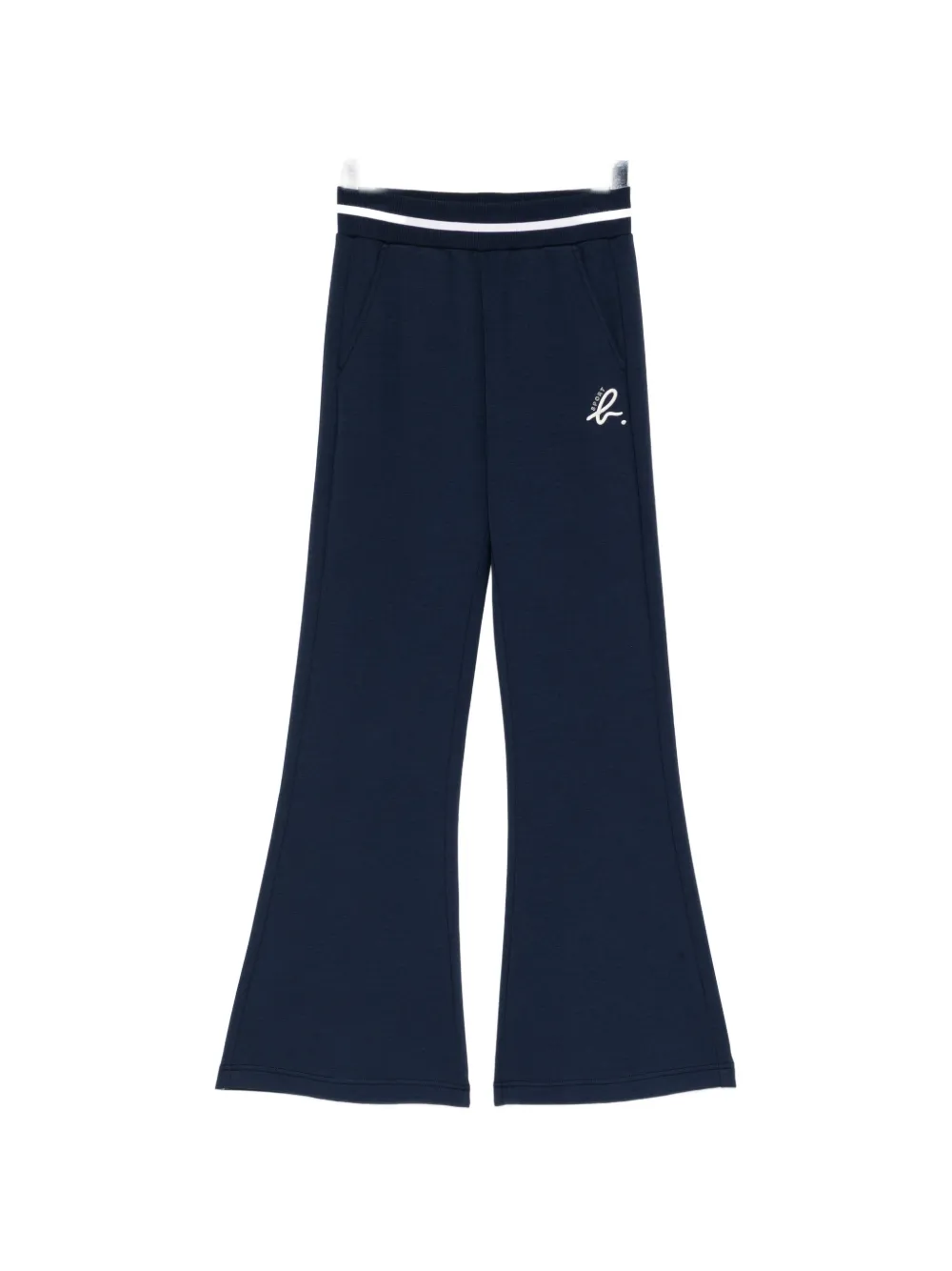 SPORT b. by agnès b. Hose mit Logo-Stickerei - Blau