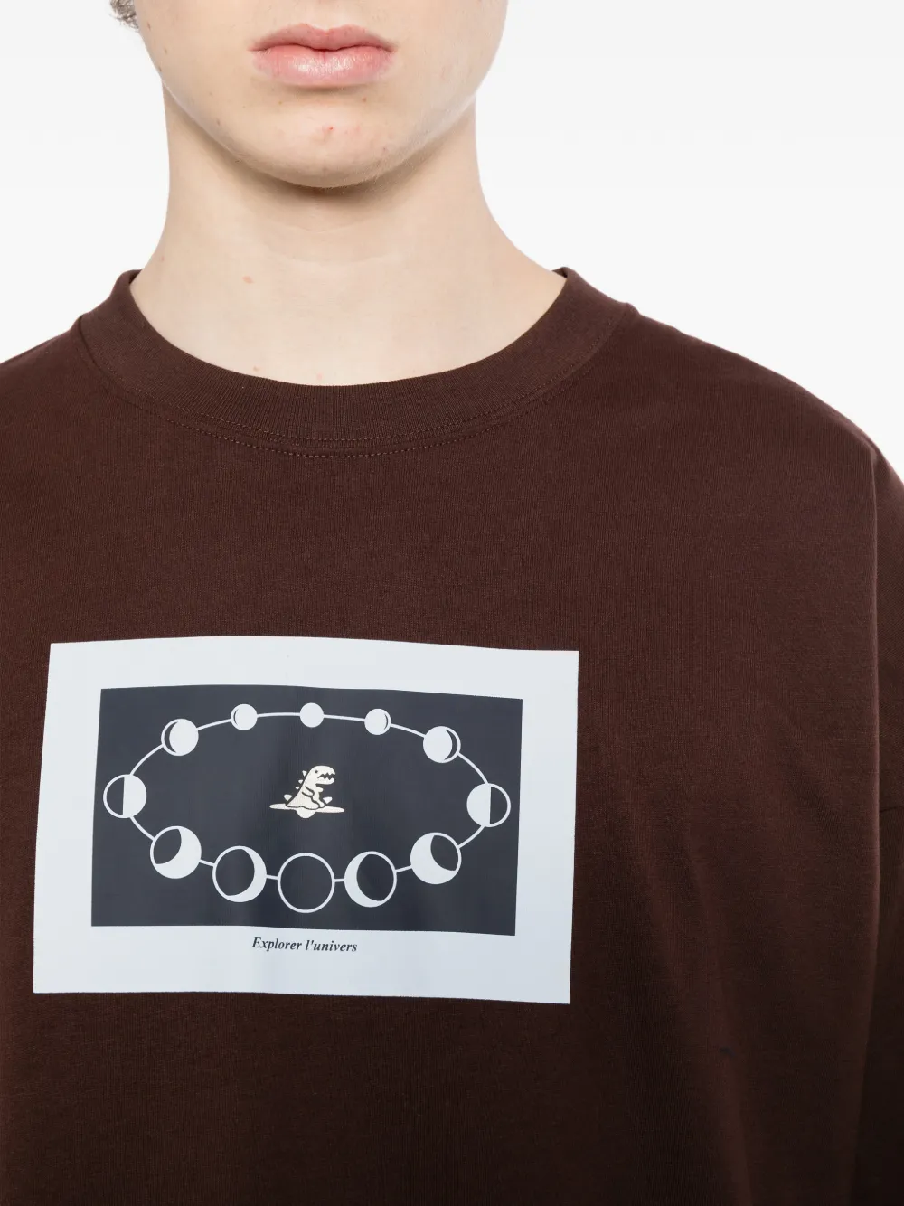 SPORT b. by agnès b. Eclipse Dino T-shirt Bruin