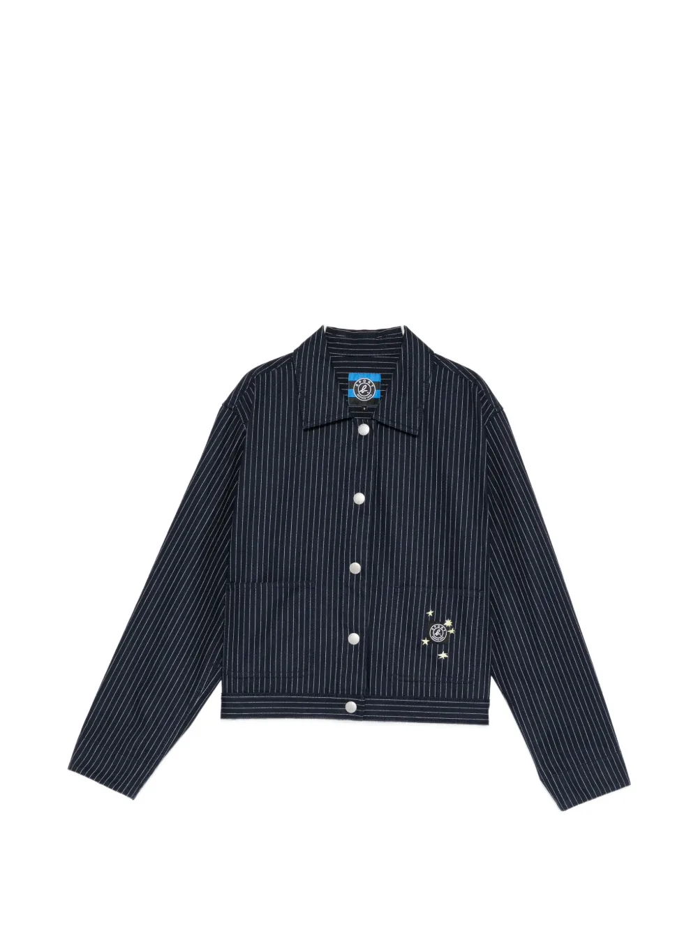 SPORT b. by agnès b. Jacke mit Logo-Patch - Blau