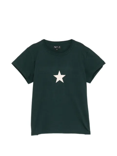 agnès b. star-print T-shirt