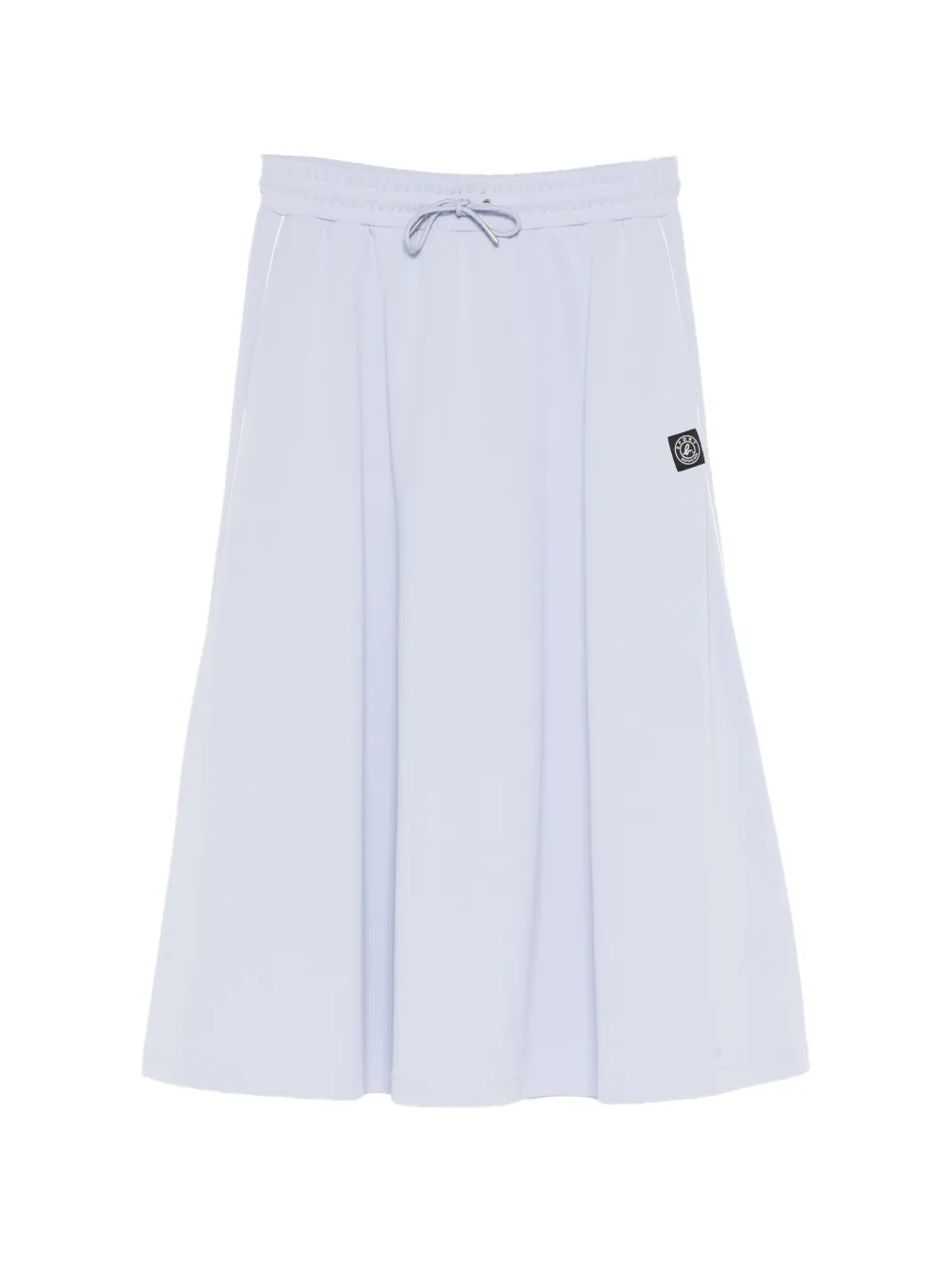 SPORT b. by agnès b. logo-patch skirt - Blu