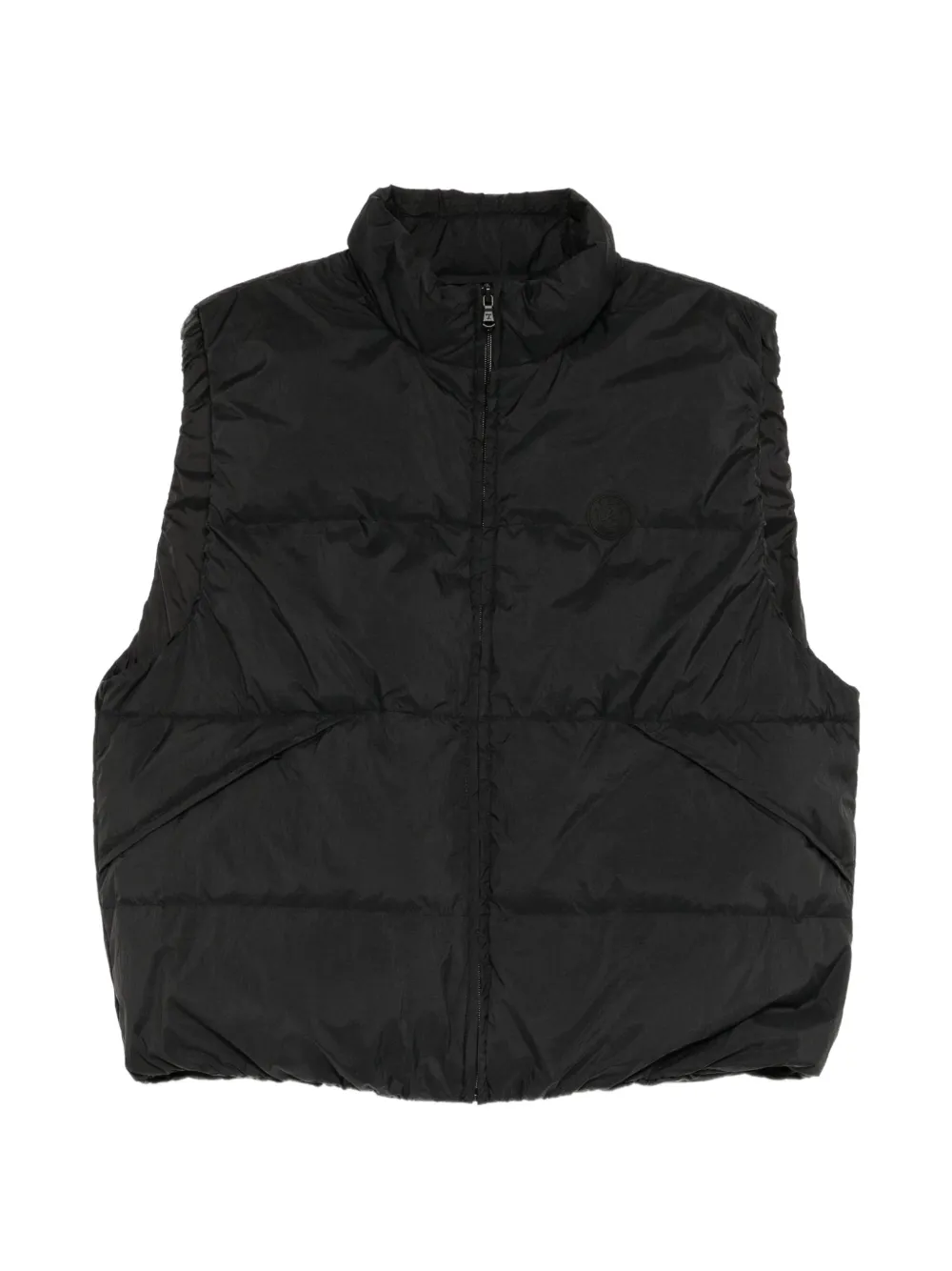 SPORT b. by agnès b. quilted padded gilet Zwart