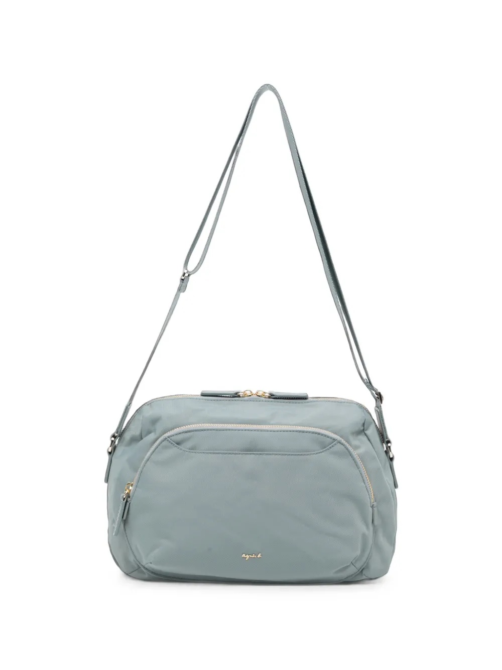 agnès b. logo-plaque shoulder bag