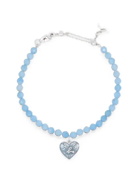 agnès b.  Still In Lover heart bracelet