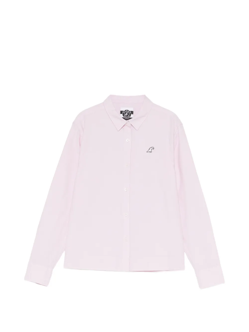 SPORT b. by agnès b. logo-embroidered shirt - Rosa
