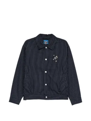 Maison Kitsuné Teddy ボンバージャケット | ブルー | FARFETCH JP