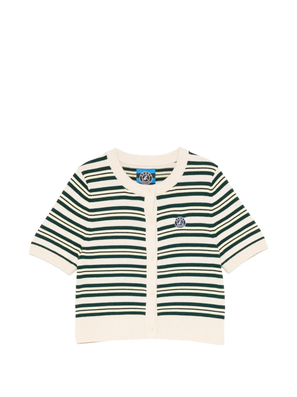 SPORT b. by agnès b. striped short-sleeve top