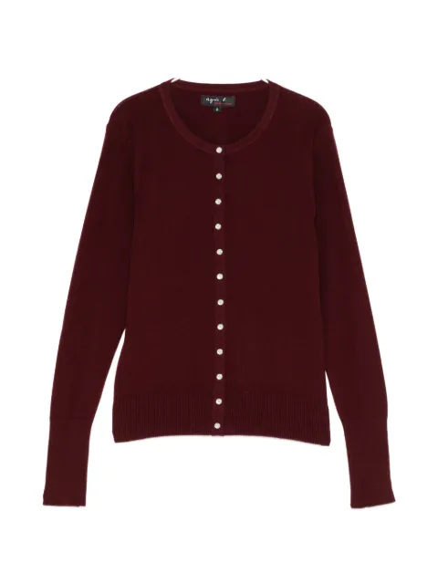 agnès b. snapy cardigan
