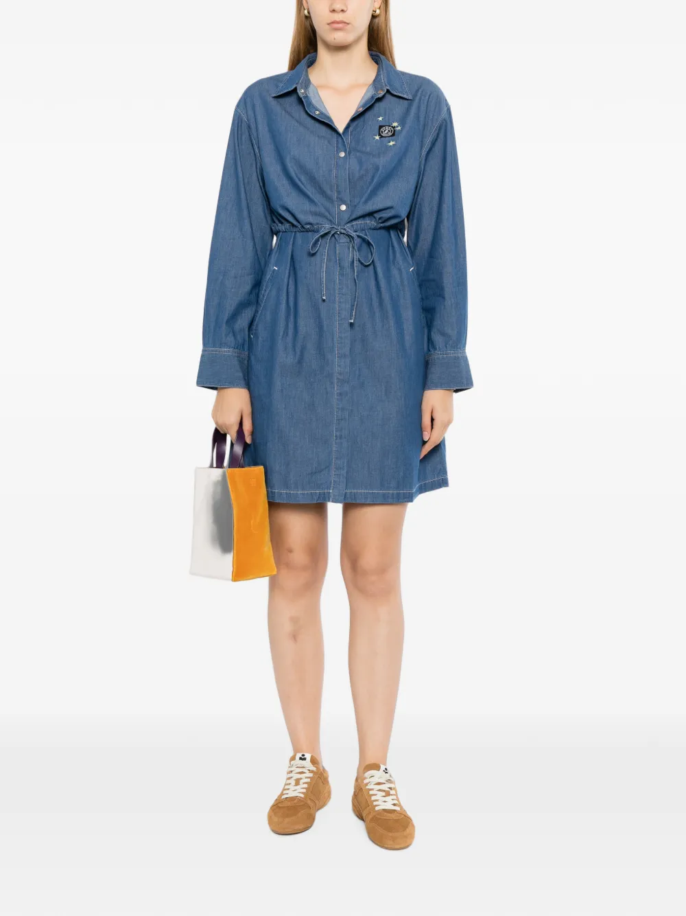 SPORT b. by agnès b. Blousejurk met logopatch Blauw