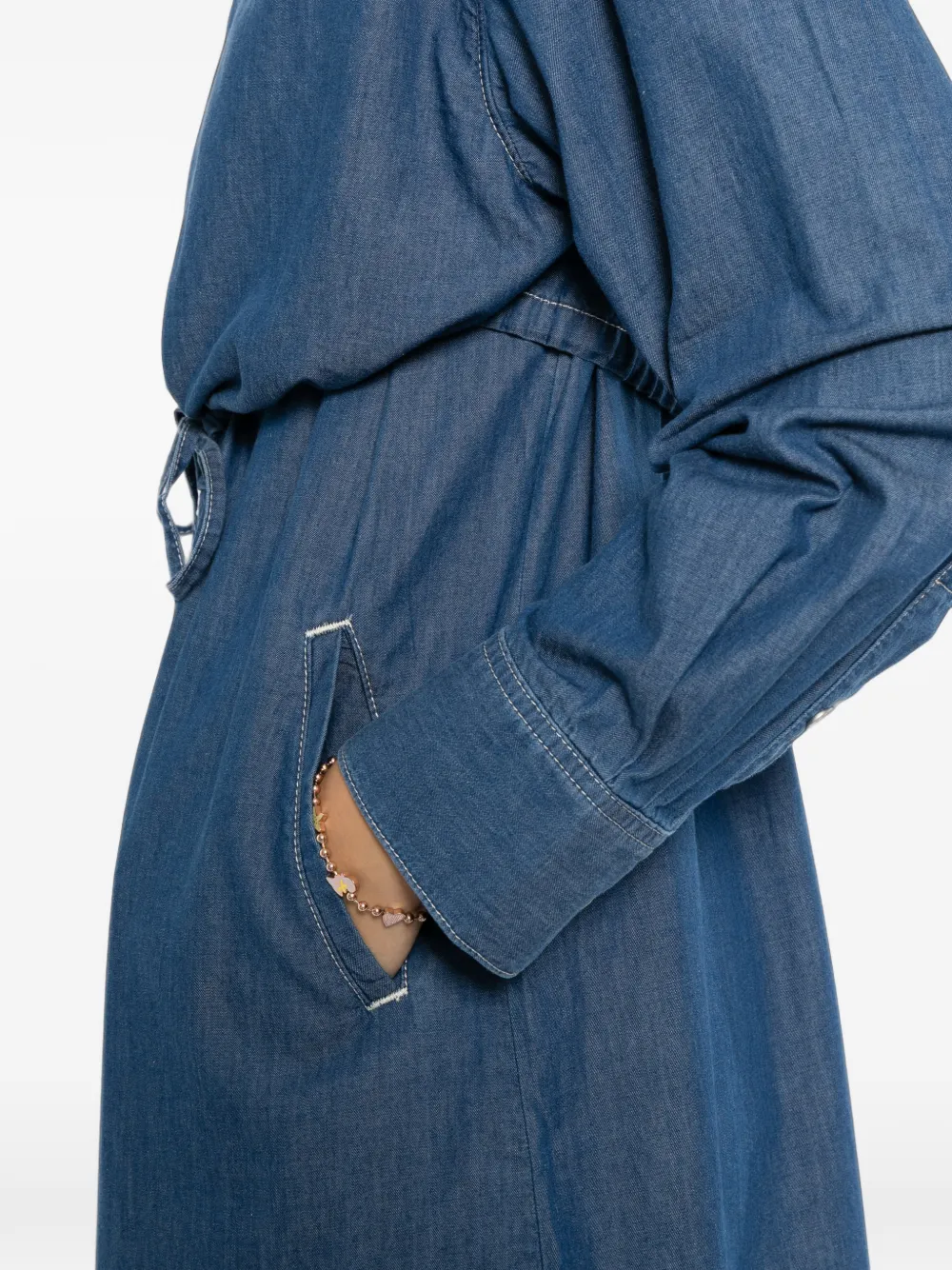SPORT b. by agnès b. Blousejurk met logopatch Blauw