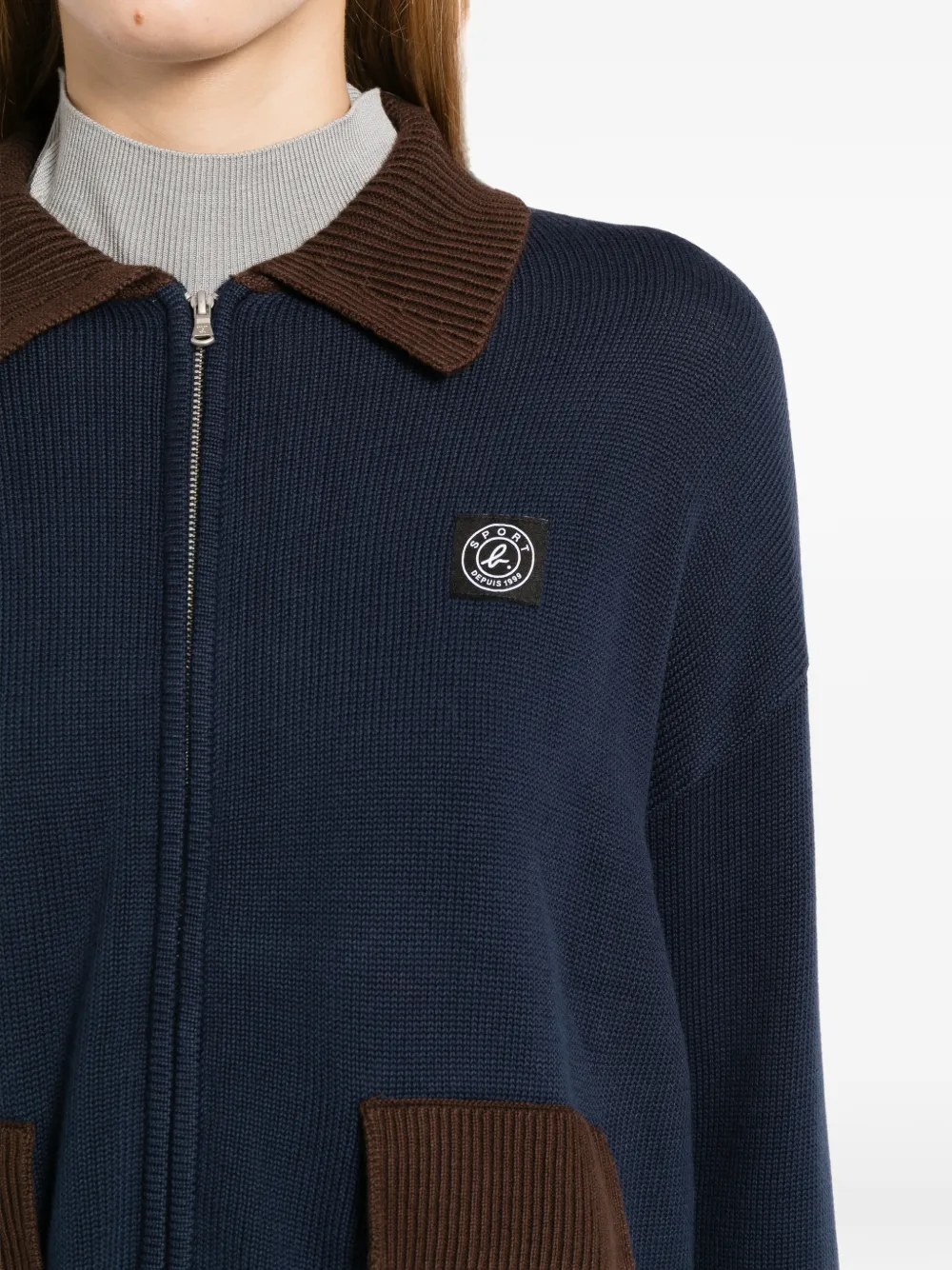 SPORT b. by agnès b. Bedale vest Blauw