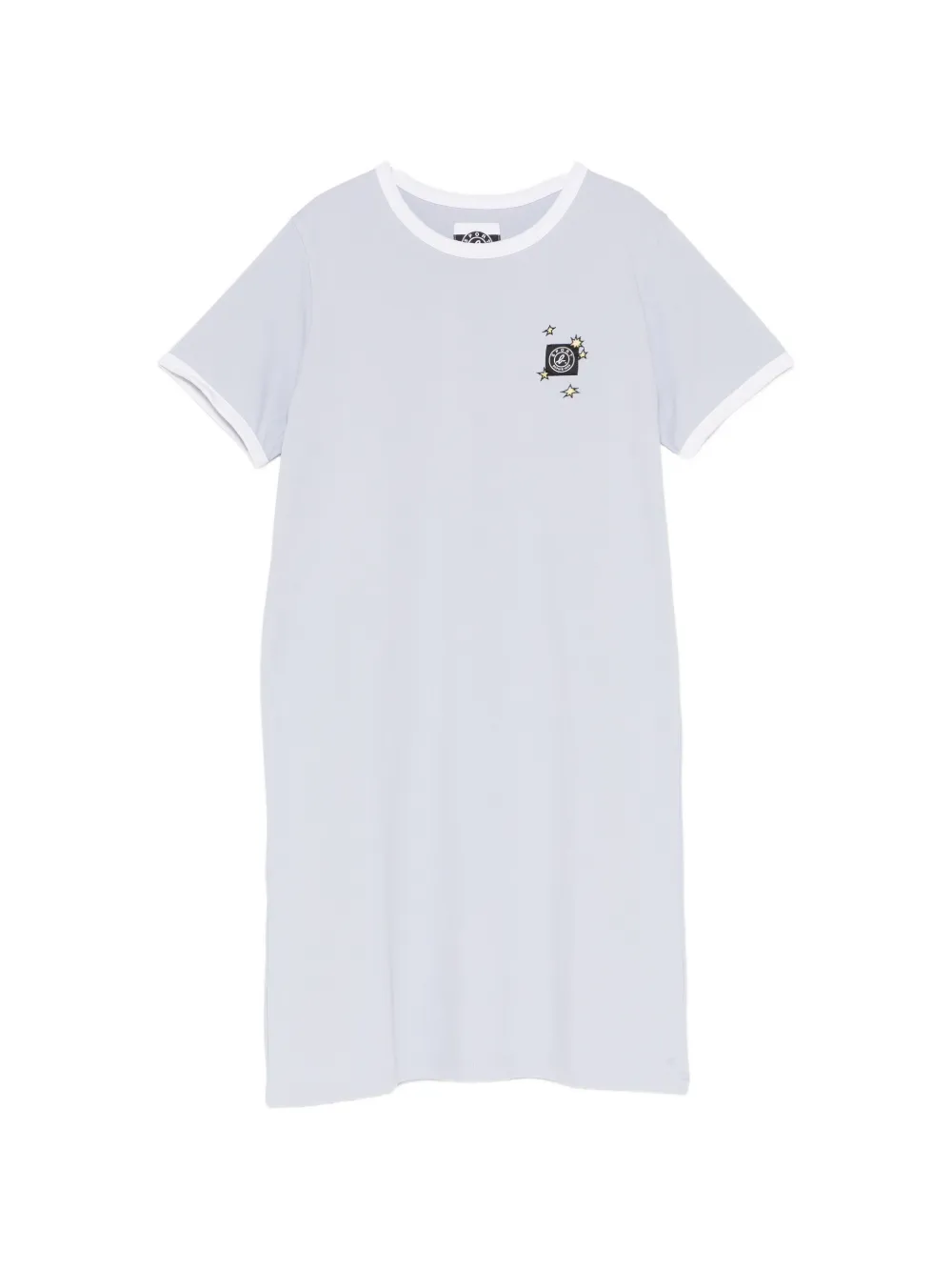 Sport B. By Agnès B. Label Embroidered Dress In Blau