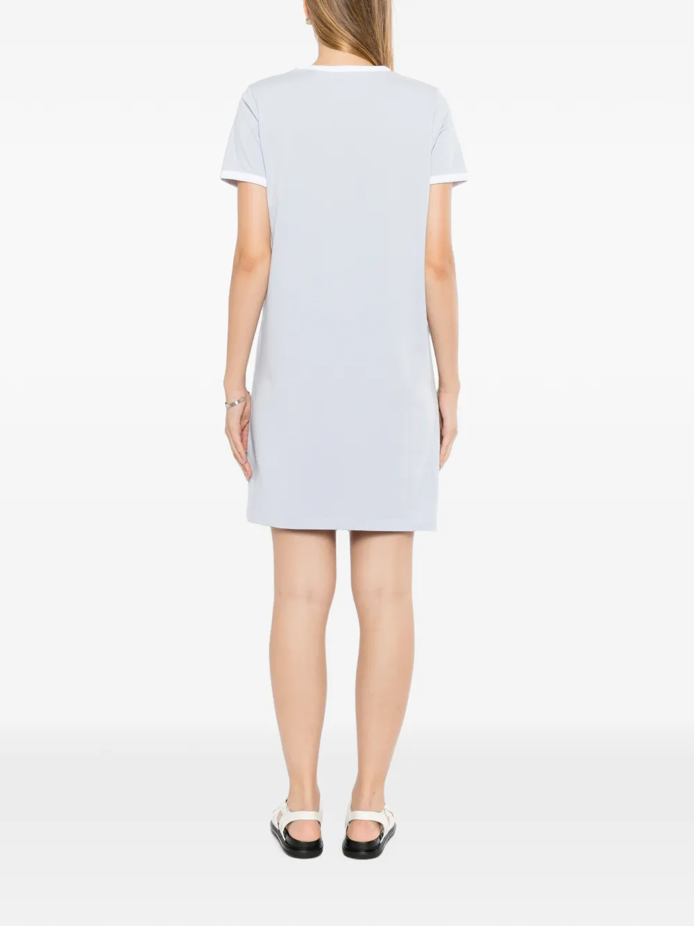 SPORT b. by agnès b. Jurk met geborduurd label Blauw