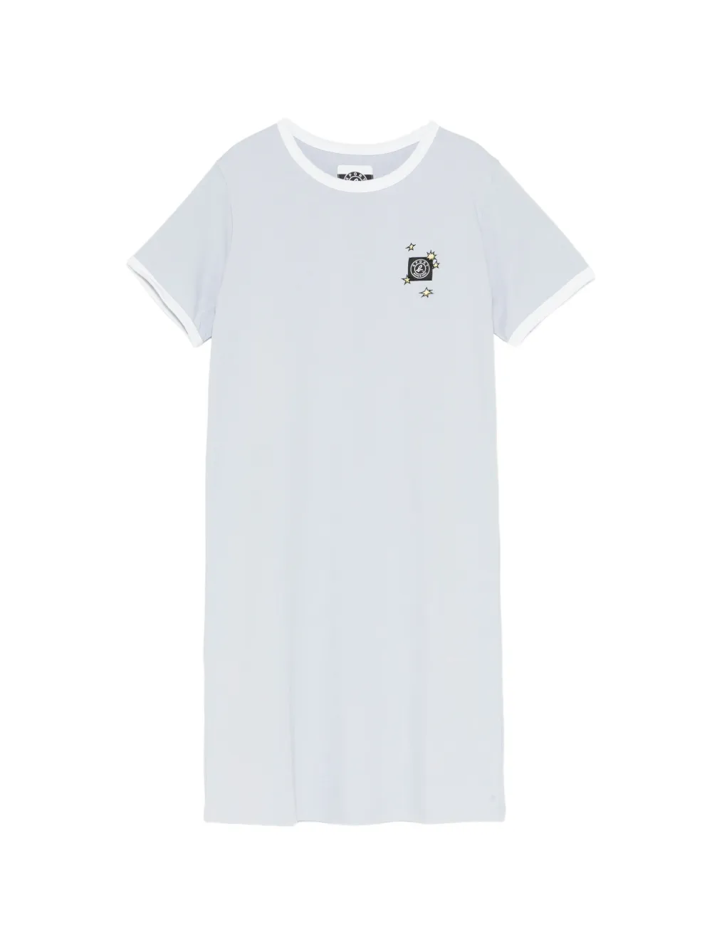 SPORT b. by agnès b. label embroidered dress