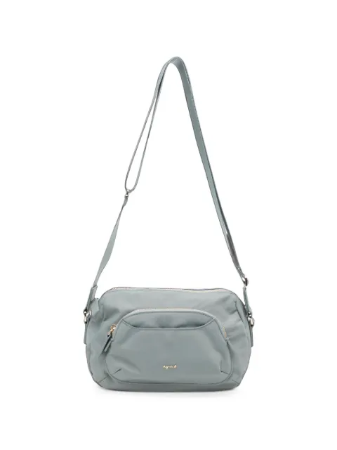 agnès b. logo-plaque crossbody bag