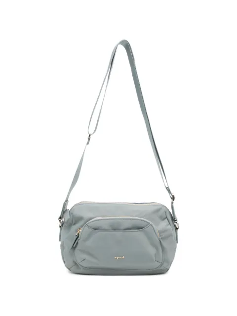 agnès b. logo-plaque crossbody bag