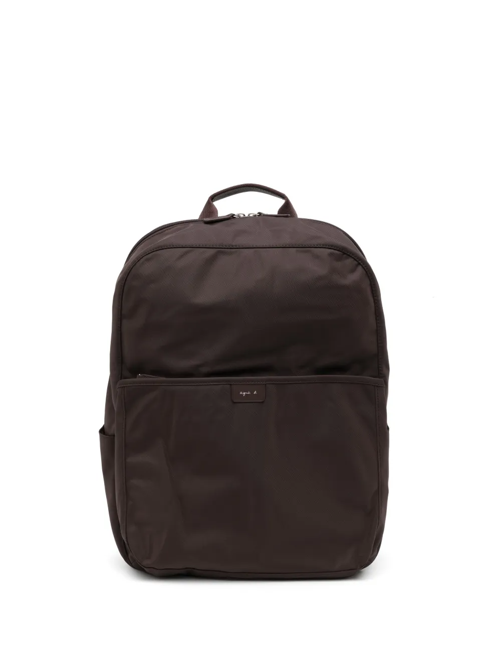 agnès b. logo patched backpack