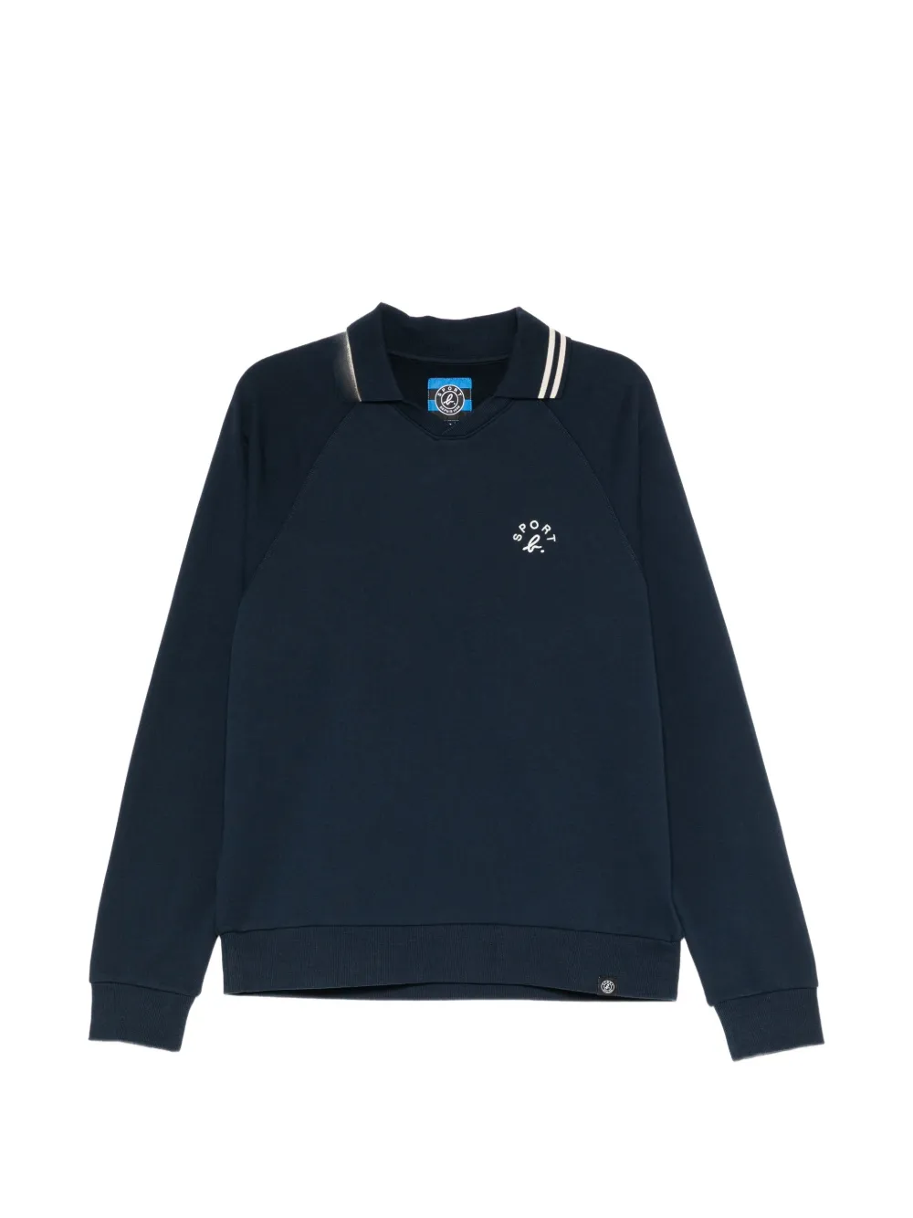 SPORT b. by agnès b. varsity raglan sweatshirt