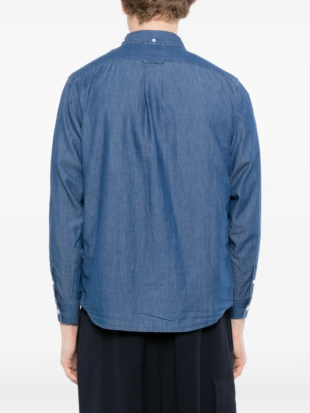 SPORT b. by agnès b. Chambray overhemd Blauw
