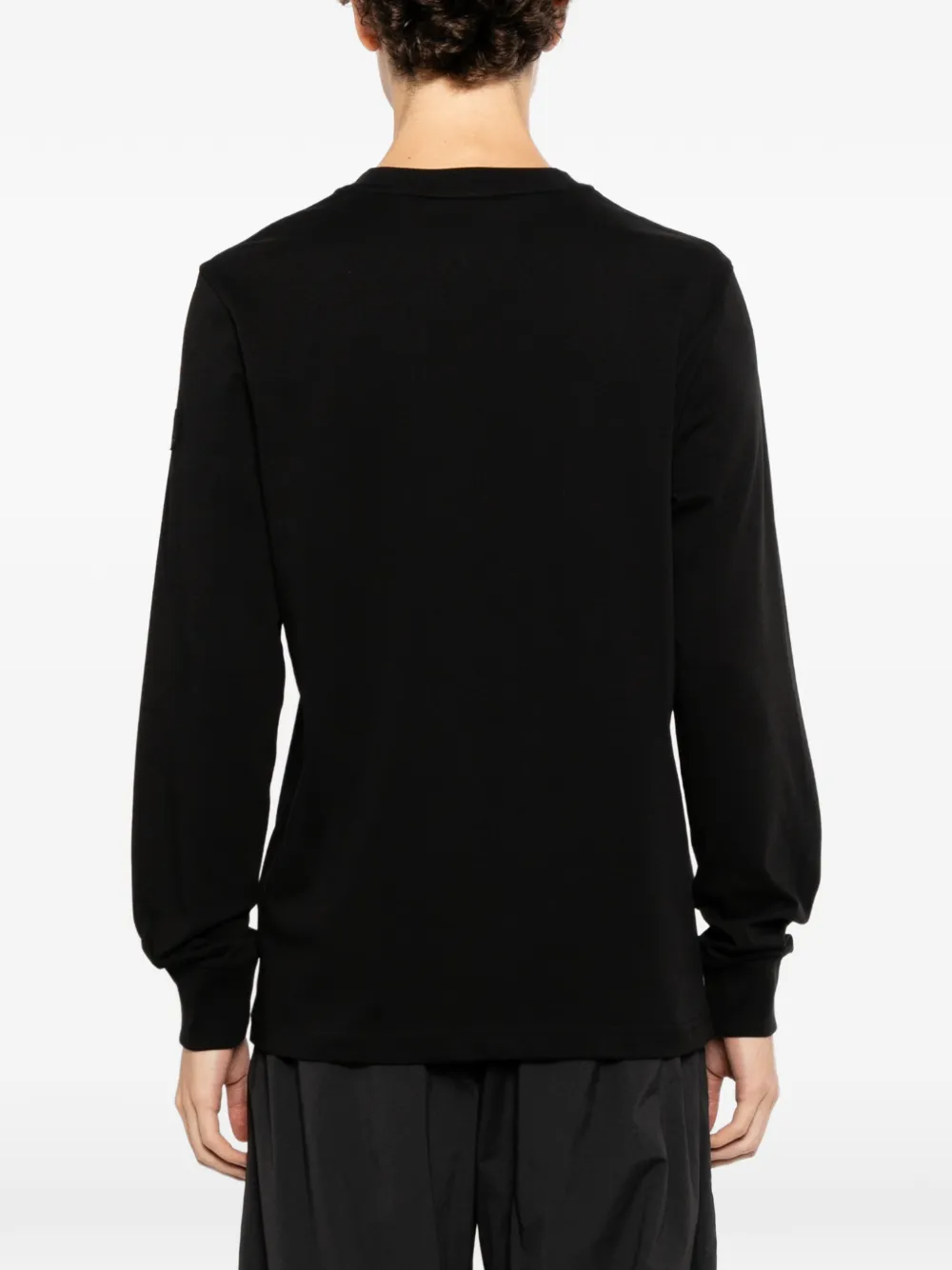 Moncler graphic-print T-shirt Zwart
