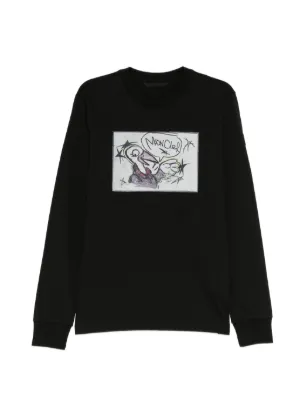 Valentino Garavani logo-print long-sleeve T-shirt | Black | FARFETCH