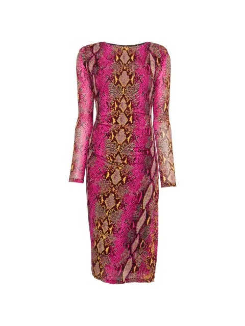 DVF Diane von Furstenberg Darrius snake-print midi dress