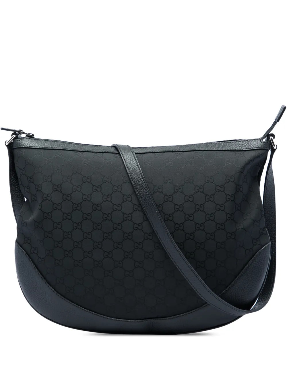 Gucci Pre-Owned 2016-2026 GG Nylon crossbody bag - Nero