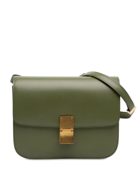 Celine Pre-Owned 2015 Medium Calfskin Classic Box crossbody bag