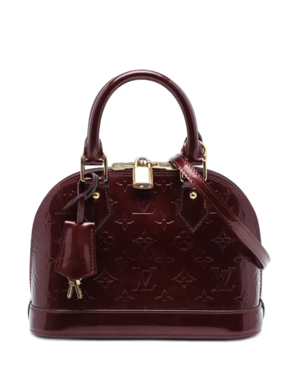 Louis Vuitton Pre-Owned 2010 モノグラム ヴェルニ アルマ BB