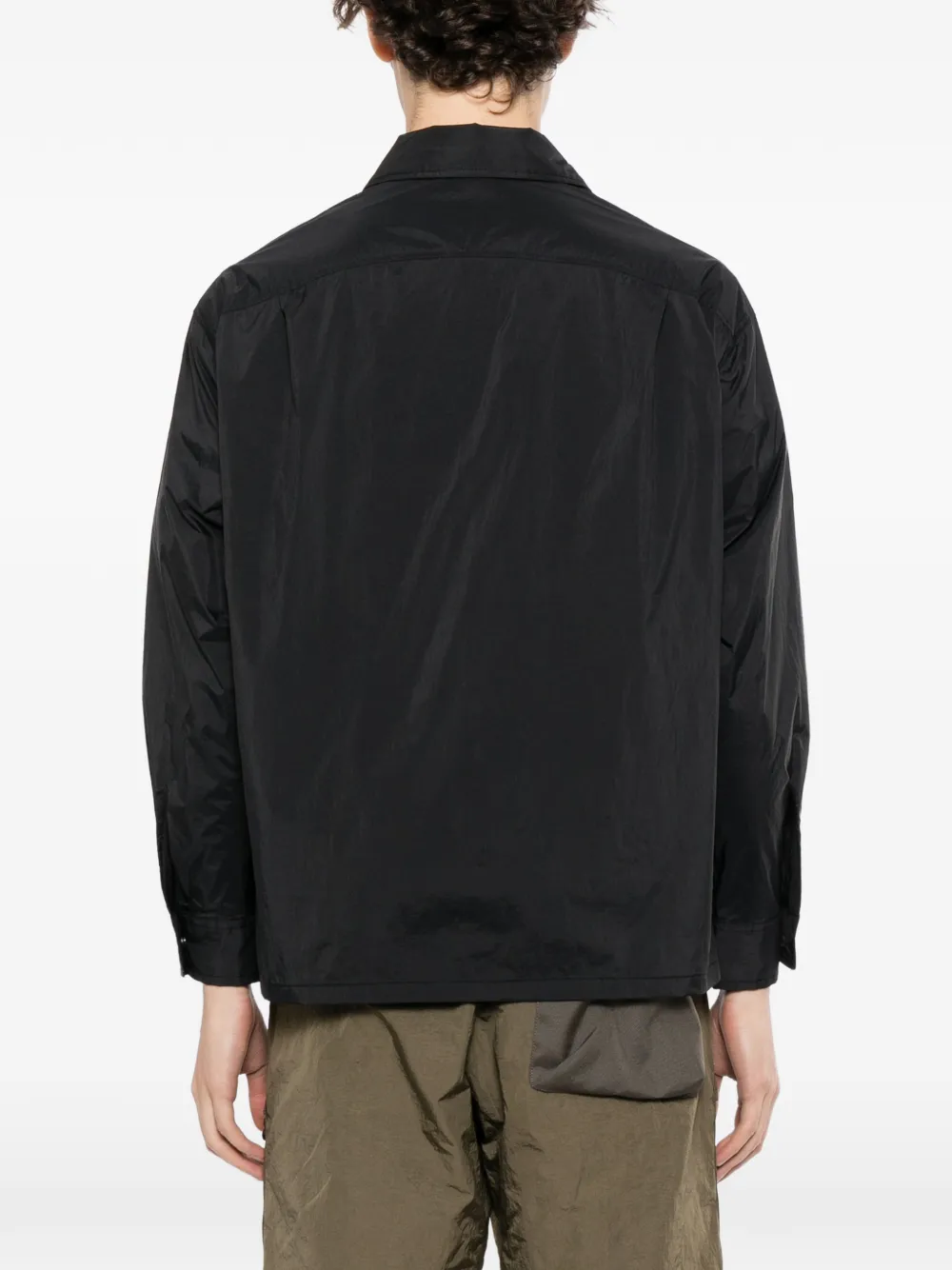 SPORT b. by agnès b. logo-patch shirt Zwart