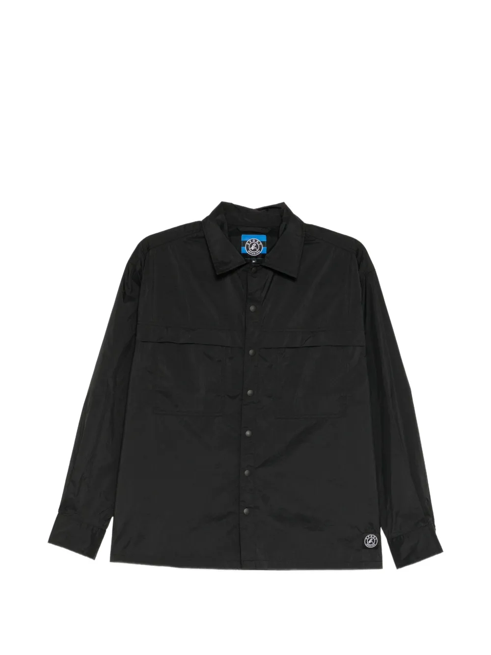 SPORT b. by agnès b. logo-patch shirt Zwart