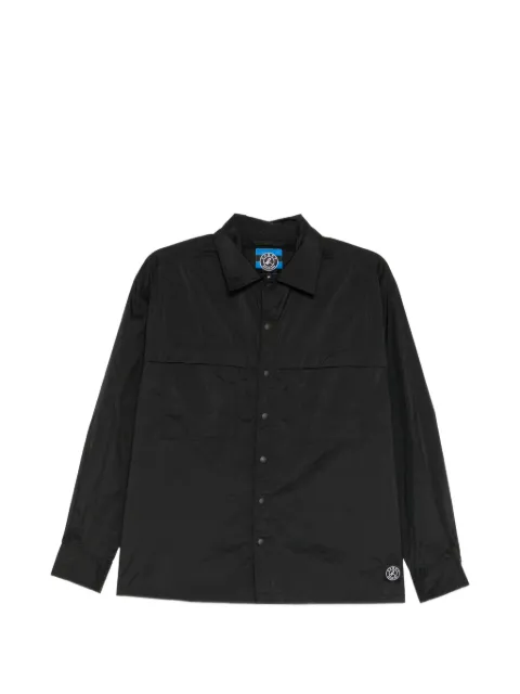 SPORT b. by agnès b. logo-patch shirt