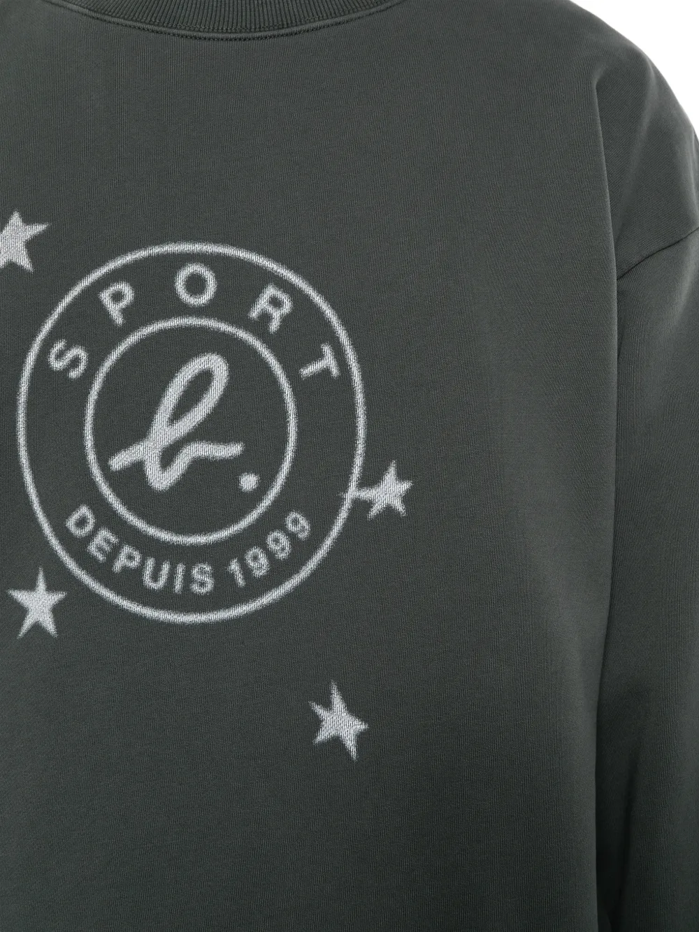 SPORT b. by agnès b. Trui met logoprint Grijs