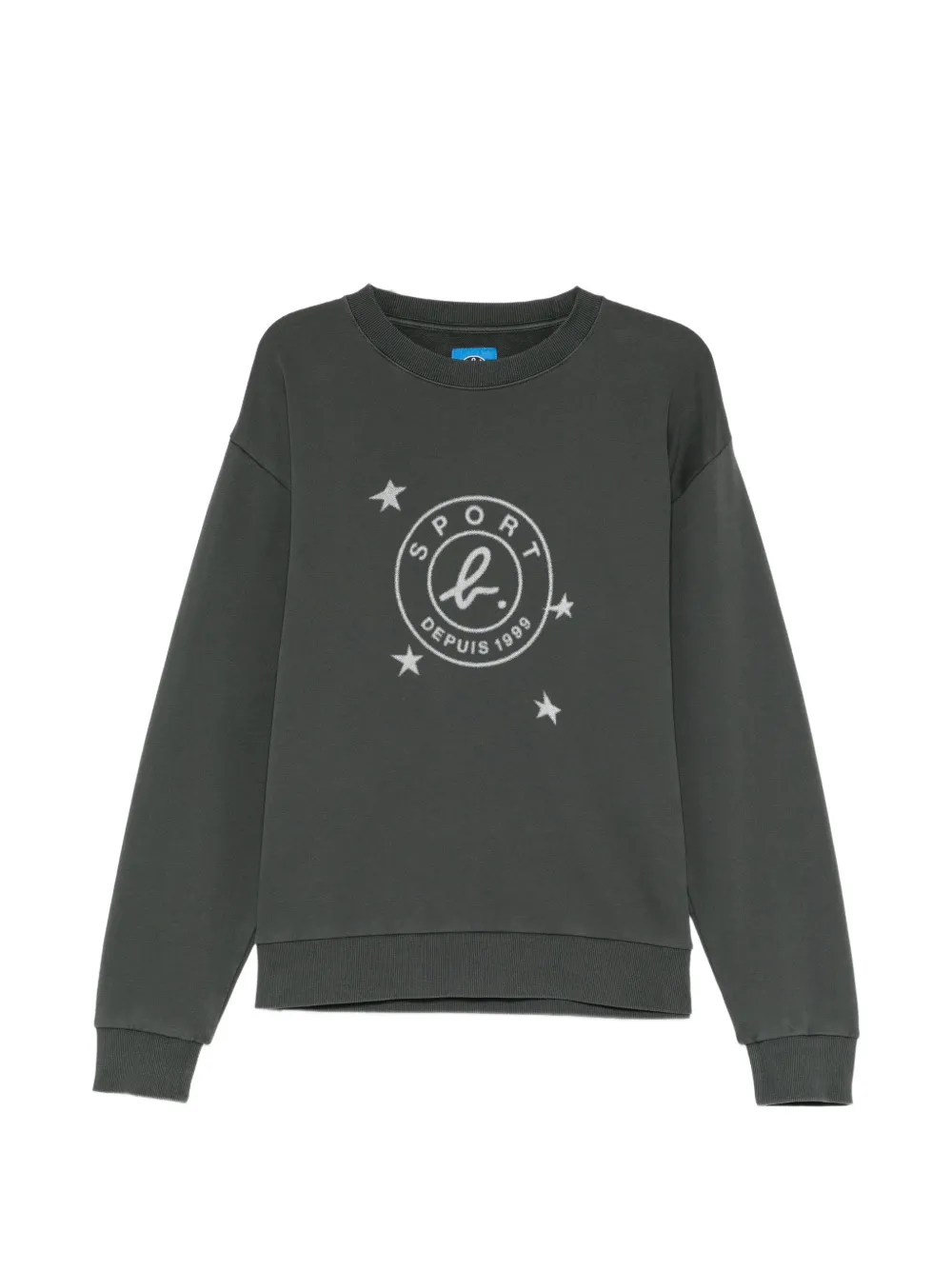 SPORT b. by agnès b. logo-print sweater - Grau