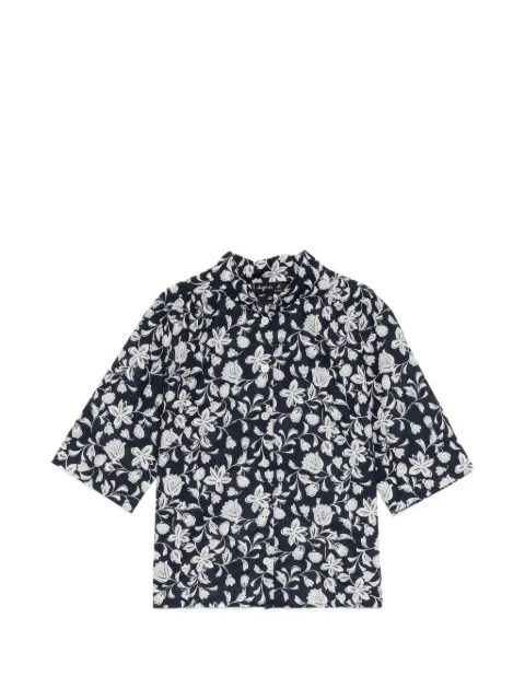 agnès b.  camisa con estampado floral