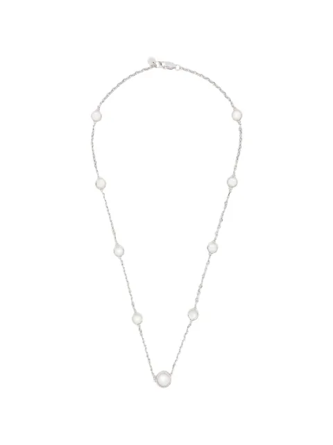 agnès b. mother-of-pearl necklace