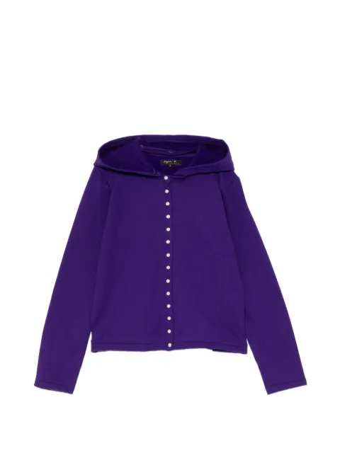 agnès b. button-up cardigan