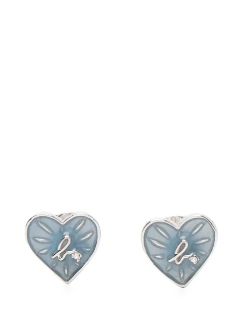 agnès b. Still In Lover heart studs