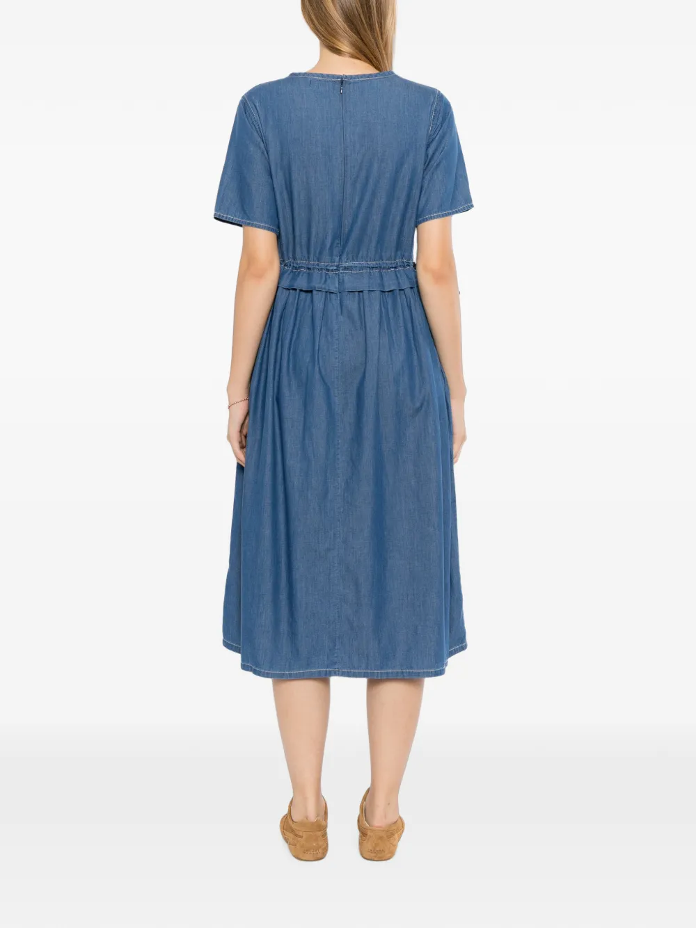 SPORT b. by agnès b. Chambray jurk Blauw