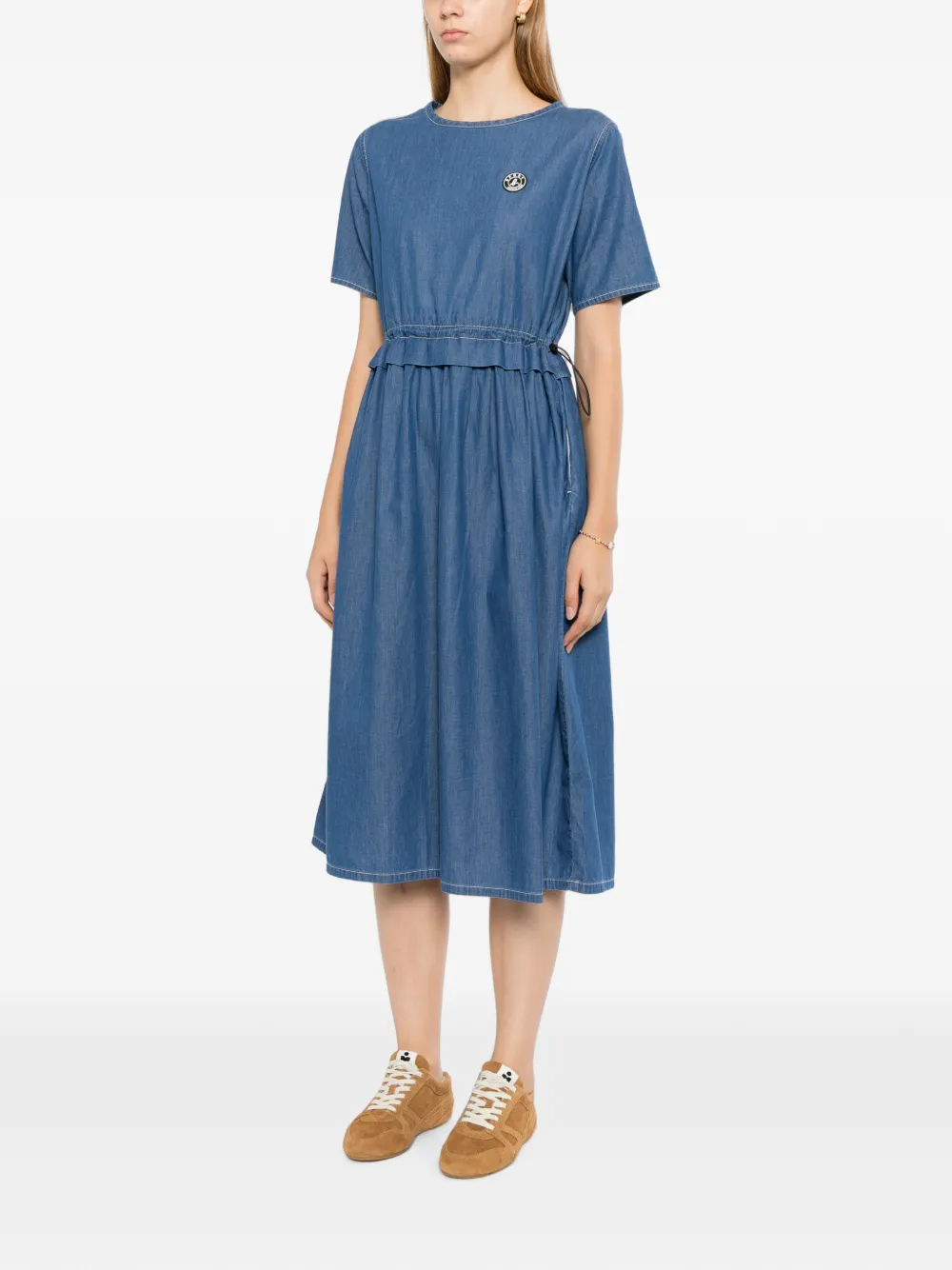 SPORT b. by agnès b. Chambray jurk Blauw
